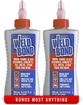 Weldbond Non-Toxic Multi-Surface Glue That Bonds Most Anything! Use as Wood Glue or for Glass Mosaic Ceramic Pottery Craft Tile Porcelaine Stone Jewelry Fabric Furniture & More. 5.4oz /160ml 2-Pack