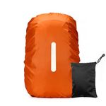 LICQIC Waterproof Rain Cover for Backpack, Reflective Rucksack Rain Cover for Outdoor, Hiking, Camping, Traveling, Cycling