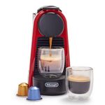 Nespresso Essenza Mini Espresso Machine by De'Longhi, Red