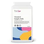 Vitamin B Complex Daily 100 Supplement - 120 Capsules | Minimum 100 NRV Daily Supplement | UK Manufactured