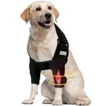 Furtent Dog Elbow Brace for Pets Elbow Dysplasia, Shoulder Dislocation - Offers Elbow Support, Dog Recovery Suit Taper Collar Alternative, Helps Wound Healing, Prevents Licking and Biting, XL