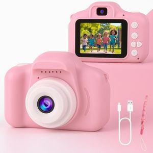 TOYTONIC Mini HD Digital Camera for Kids – Photo & Video Camera Toy with 2-Inch Screen | Rechargeable, Classy Colours, Best Birthday Gift | Kids Camera for Boys & Girls Age 5–15