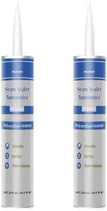 2 Pack Polyurethane Seam Sealer Automotive,High Flexible Auto Body Filler Sealing Automotive and RV Seams and Joints for Bare or Painted Surfaces,10.5 fl oz,White