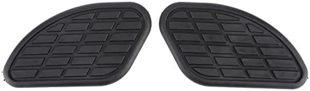 Yosoo Health Gear 1 Paire de Protecteurs de Coussinets de Traction pour Réservoir de Carburant de Moto, Protecteurs de Coussinets D'essence de Gaz, Coussinets de Décalcomanies Universels Vintage