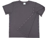 Renova Medical Wear Post Shoulder Surgery Shirt - Men's - Women's - Unisex Sizing Grey