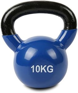 Cortex Kettlebell 10kg Vinyl Weight Strength Training Gym Equipment