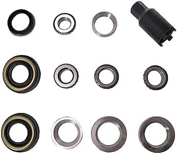 F-577158 F-574658 Lm50134R Rear Differential Bearing Repair Kit w/Removal Tool, Fits for Cadillac ATS 2013-2019, fits for Cadillac CTS 2014-2019, V4/V6, Replace# 22993016, 92230584