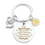 BOMEON Keyring Gifts for Best Friends Friendship Women Female Men Best Friend Bff Keychain Presents Graduation Gifts for Her Him Birthday Valentine's Day New Year Anniversary Christmas…