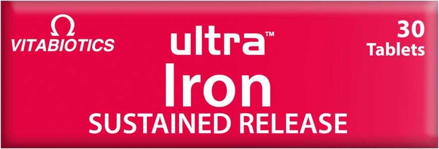 Vitabiotics Ultra Iron Tablets – High Strength Iron Supplement