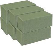 Premium Dry Floral Foam Blocks for Flower Arrangements 12pk, Foam Block for Artificial Flowers and Plant Decoration, Great for Crafts, Green Foam Bricks, Florist Foam Brick Flower Foam Block