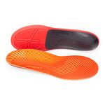 superfeet mens Run Pain Relief Sport Insole, Orange (Tangerine), F (UK 10-11.5)