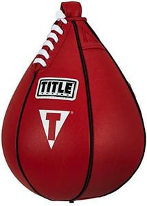 Title Boxing Super Speed Bag, Red, 6" x 9"