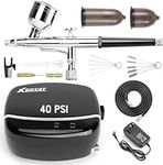 40PSI Airbrush Kit with Compressor,