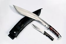 Genuine Gurkha Kukri-16" Blade American Eagle Kukri -Rosewood Full Tang Handle,Handmade in Nepal By NHZ