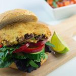 Goodlife Frozen Vegan Spicy Bean Burgers - 24x113g, 900160