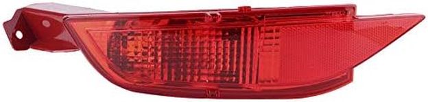 Left Rear Bumper, Reflector Lamp Fit for Ford Fiesta Fog Bumper Reflector Fog Light Car 2012 Ford Fiesta MK7 2008 ‑ 2016