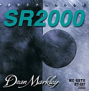 Dean Markley DM2698 Sr2000 Bass Guitar Strings, Size 27-127