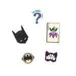 Crocs Unisex's Shoe Charm 5-Pack | Personalize with Jibbitz, Batman, One Size