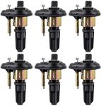 MAS Set of 6 Ignition Coil Pack Compatible with Chevrolet GMC Olds Saab Isuzu Trailblazer Envoy Rainer Colorado Canyon Replacement For UF303 C1395 UF-303