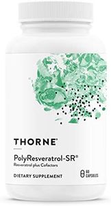 Thorne Research - PolyResveratrol-SR - Trans-Resveratrol Supplement for Healthy Aging - 60 Capsules