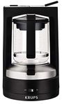 Krups KM468910 Filter Coffee Machine T8 | 850 Watts | Auto Shutdown | 8-12 Cups | Illuminated On/Off Switch | Black