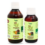 Dardgo Pain Relief Oil | Ideal for Joint Pain, Knee Pain, Neck Pain, Back Pain, Shoulder Pain, Sciatica Pain | Instant Pain Reliever | Ayurvedic & Non-Sticky, 200 ml + 100 ml (Combo Pack)