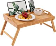 ROSSIE HOME Bamboo Wood Bed Tray, L