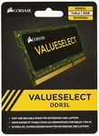 Corsair Value Select SODIMM 8GB (1x8GB) DDR3L 1600MHz C11 Memory for Laptop/Notebooks - Black