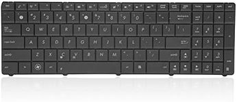 Laptop Replacement Keyboard, Computer Replacement Keyboard, Full of Fashion Sense, for ASUS X53U X54X A53U X53B K53U K53T K73T X73B