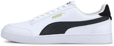 PUMA Men's Shuffle Sneaker, White/B