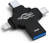 ThePhotoStick® Omni X - 256GB - Secure Photo & Video Backup and Transfer | Digital File Organization | USB & Multiport Connection for Phones, Tablets and Computers | Portable Memory | External Storage