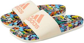 adidas Originals Men's Flip-Flops and House Slippers, Ecru Tint/Coral Fusion/Ecru Tint, 6.5 UK