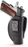 1791 GunLeather 4-WAY 1911 Holster - OWB and IWB CCW Holster - Right Handed Leather Gun Holster - Fits all 3 and 4 inch 1911 models SIG, COLT, Kimber, Ruger, Browning, Taurus (SIZE 1)