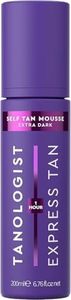 Tanologist Express Self Tan Mousse, Extra Dark - Hydrating Sunless Tanning Foam, Vegan and Cruelty Free - 6.76 Fl Oz