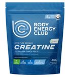 Body Energy Club Creapure® Creatine Powder - Supplement for Muscle Growth - Improves Strength and Performance - Premium Grade - 80 servings 400g Vegan