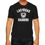 Team Fan Apparel NFL Adult Retro Gameday Unisex T-Shirt, Tag-Less Comfortable Football Apparel, Officially Licensed, Black, Large