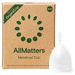 AllMatters Menstrual Cup (Formerly OrganiCup) Size Mini, for Teens or Those Who Need a Smaller Size. Award Winning Period Cup