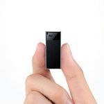 TECHNOVIEW Digital Voice Actiavted Recorder 32GB, Portable Audio Sound Recording Device for Home Office Meetings (64GB Recorder Long Working)