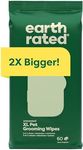 Earth Rated XL Pet Wipes for Dogs &