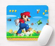 Mario Vs Goombas Bill Ball Koopa Troopa Laptop Desktop Computer Mouse Mat Pad