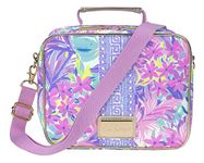 Lilly Pulitzer Thermal Insulated Lunch Box for Women, Cooler Bag with Adjustable/Removable Shoulder Strap, It was All A Dream