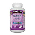 Kirkland Signature Glucosamine, Chondroitin and MSM 500/400/400 mg 300 Tablets