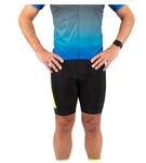 CANARI Cyclewear Men's Hammerhead Gel Short, Killer Yellow, X-Large