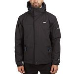 Trespass Men's Tp75 Donelly Jacket, Black, S UK