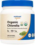 Nutricost Organic Chlorella Powder 16oz (1LB) - 3g Per Serving