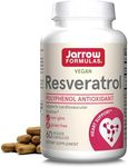 Jarrow Formulas Resveratrol, Supports Cardiovascular Function, 100mg, 60 Veggie Caps