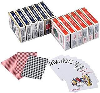 Playing Cards,12 Pack Poker Size Standard Index Decks of Cards for Texas Hold'em Blackjack Canasta Casino Cards Games(12 Pack)