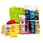 Chemical Guys HOL123 Car Cleaning Kit for Interior & Exterior, 14 Items Including (7) 16 oz Chemicals