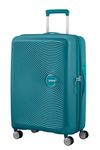 American Tourister Soundbox - Spinner M Expandable Case, 67 cm, 81 L, Green (Jade Green)