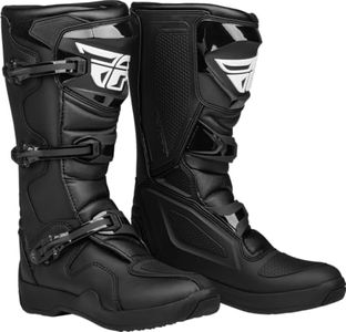 Fly Racing Maverik LT Riding Boots (Black/Black LT, 11)